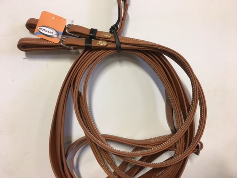 RW Twisted 3D Lær Løps Sele Komplett
