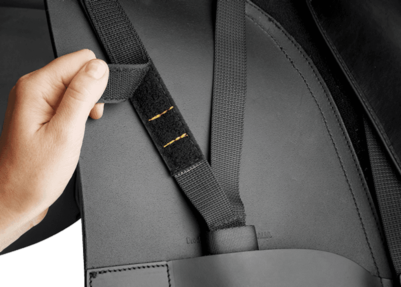 Bates Pony Dressage med long flap